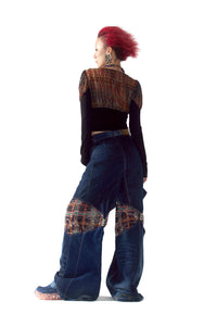 UPCYCLED HOURGLASS JEANS