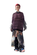 Load image into Gallery viewer, GLASS YARN STRIPED CAMISOLE (PINK)
