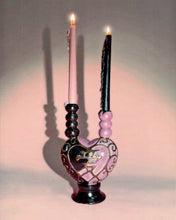 Load image into Gallery viewer, &#39;LOVE&#39; CERAMIC CANDLE HOLDER VASE

